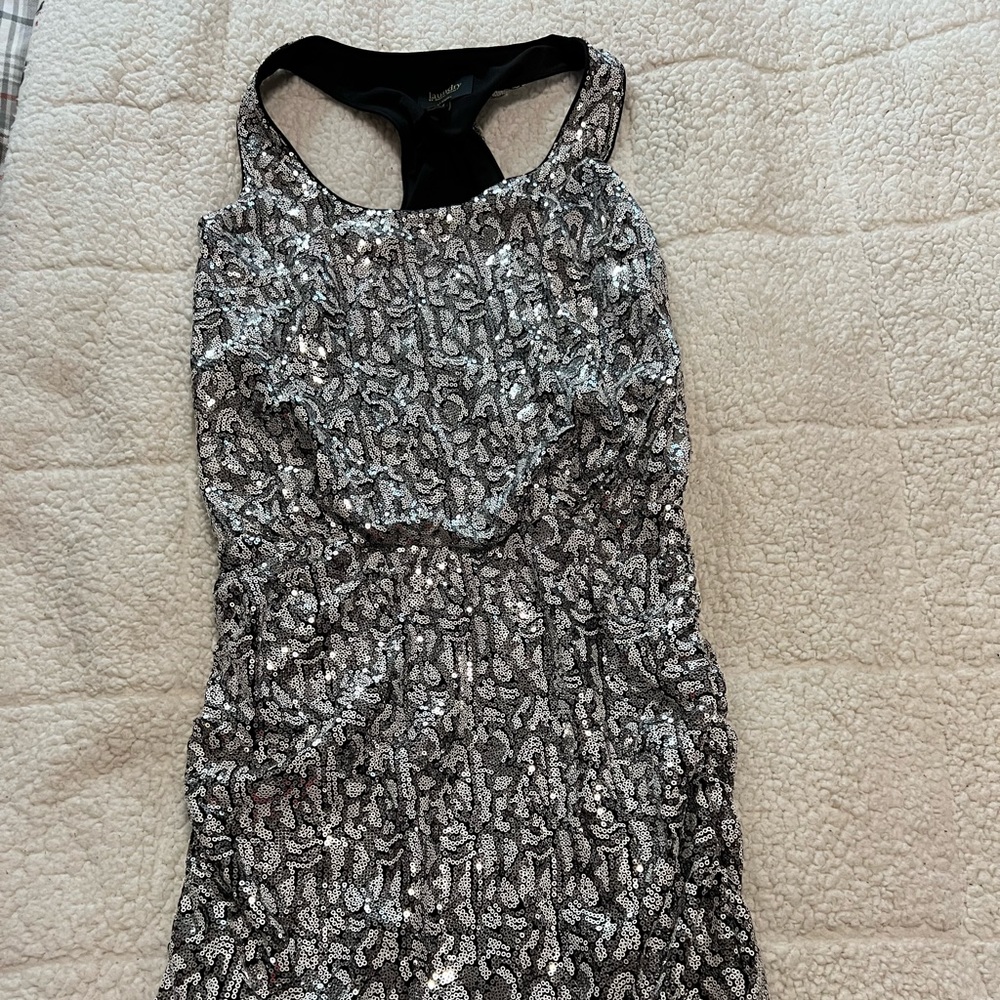 NWT- Laundry midi sequin dress
